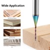 1/4 Inch Shank Spiral Router Bit, 2 Flutes Up Cut
