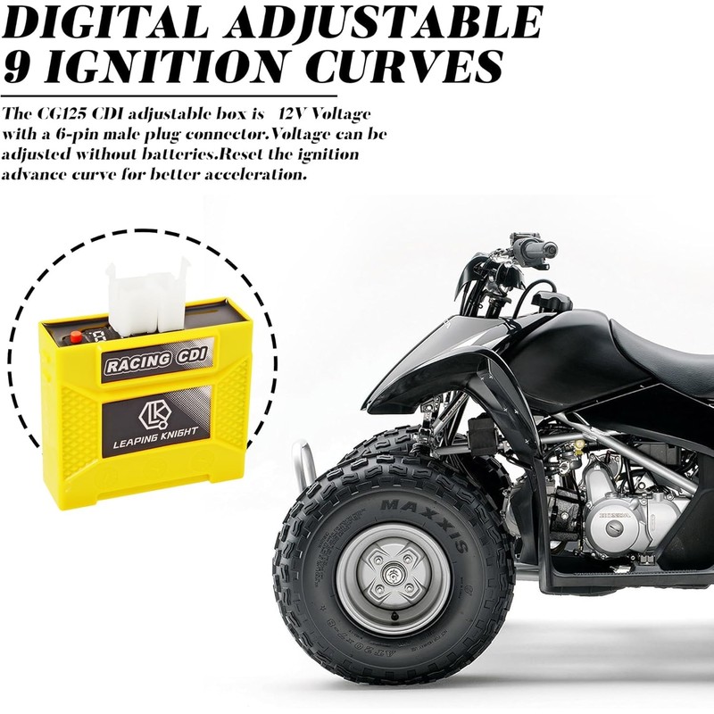 CG125 DC CDI Box High Performance Racing Part Digital Adjustable