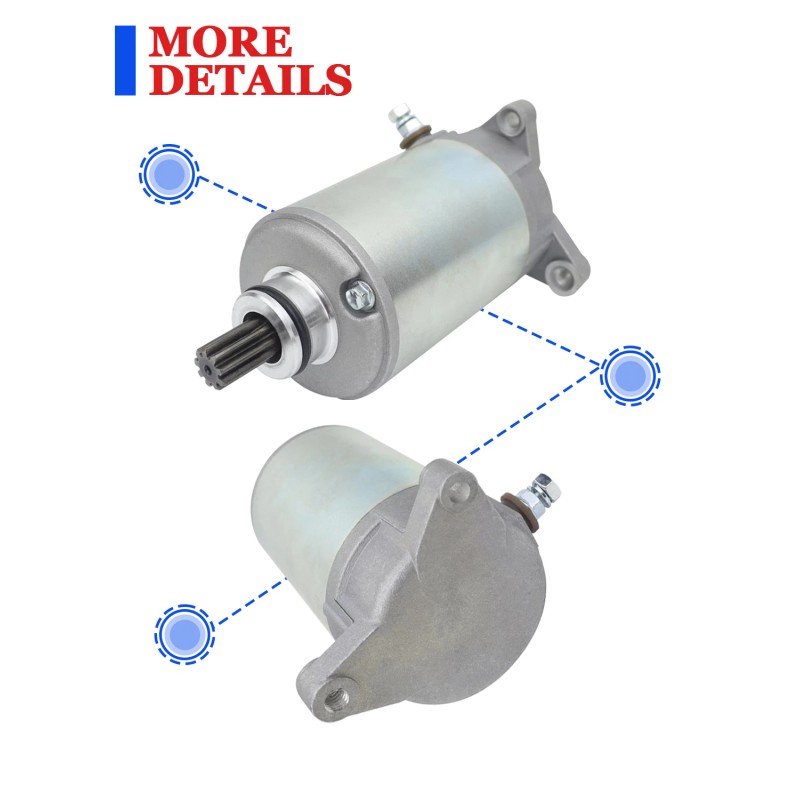 Motorsupermarkets Starter for Can-Am Bombardier Commander 800 All Models 2011-2015