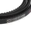 sourcing map 3VX560 Rubber Power Belt, Serrated Industrial V Belts,