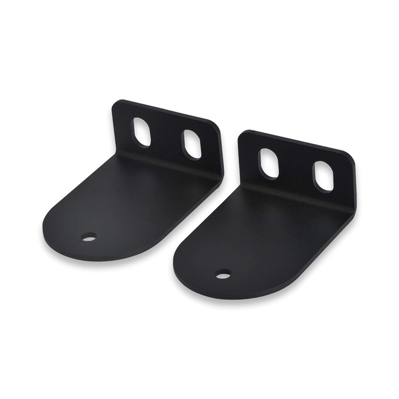WeiSen 2PCS Rear Roof Pillar Light Pod Mounting Brackets for