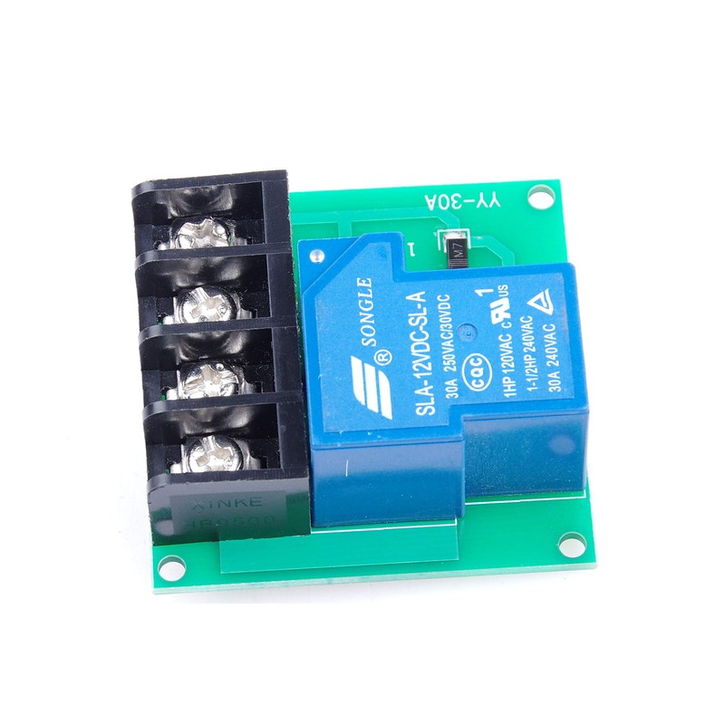 KNACRO 1-Channel 30A High Current 12V Contactor Relay Switch Power
