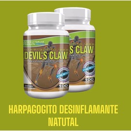 ANP HARPAGOFITO Devil's  2 packs  600mg 200 Capsules Desinflamante Natural USA
