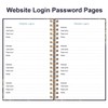 Address Book with Alphabetical Tabs - Small Address Book Spiral