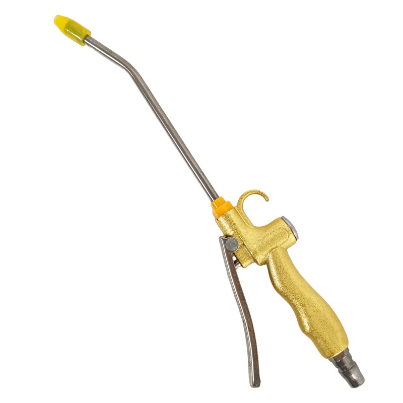 High Volume Industrial Air Blow Gun with Rubber Guard Air