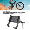 Bike Stem Phone Mount Holder Aluminum Alloy Adjustable Bicycle Phone