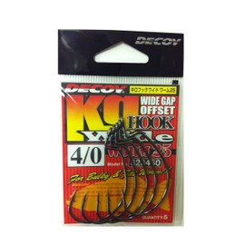 KATSUICHI DECOY kilometers hook wide worm 25 # 3/0