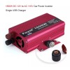 MIZETLI Inversor De Onda Sinusoidal Pura 1500w 12v/110v Dos Enchufe