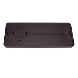 Chinese Water Storage Drainage Tea Tray Bamboo Simple Decorative Robust Household Tea Serving Tray Large Size