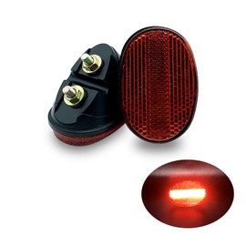 MGMSINYO Reflector Bike Wheel Reflectors Bicycle Spoke Reflector Safety Warning Night Riding