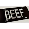 Diamond Etched Products 🔥REFLECTIVE🔥 Diamond Etched Engraved BEEF Car Tag