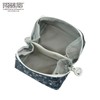 Peanuts D48172D Snoopy & Woodstock Pattern PACAPO Pouch Navy (Wa-58),