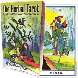 78 Tarot Cards, Rider Edition, Tarot Divination, Herbal Tarot, Japanese Instruction Manual Included (English Language Not Guaranteed)