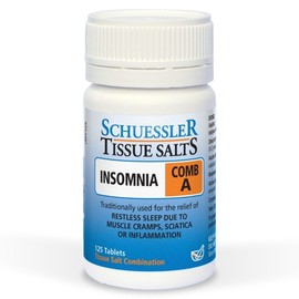 Martin & Pleasance Schuessler Tissue Salts Comb A Insomnia Tab X 125