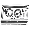 NEWZQ Set of 17 Door Tailgate Weatherstripping Seal Kit Replacement
