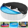 32" Foldable Dog Pool Cover, Round Swimming Pool Cover for