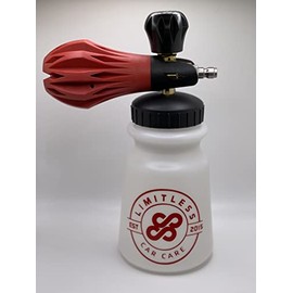 Limitless Car Care® Extreme Release Pressure Foam Cannon Adjustable Nozzle