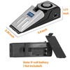ZZRUI Upgraded Door Stopper Security Alarm,Portable 120 Loud Entrance Alert