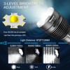 WholeFire Underwater Diving 2000 Lumens Scuba Diving Torch, LED Diving