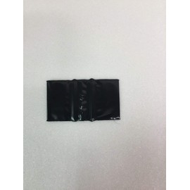 1510 (1.5"X1") Black Color Apple Brand Bags Mini ZipLock Baggies, Case of 1,000