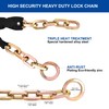 REETOMETAL Heavy Duty Security Chain, 6 Foot x 3/8" Thick