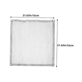 BESPORTBLE Fire Pit Screen Mesh Fireproof Deck Fire Pit Compact Folding Fire Stand Fire Mat Stainless Steel Spark Mesh for Camping