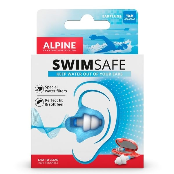 Alpine Swim Safe Earplugs 1 pair