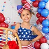 ONENINEDREAM Patriotic Hairband - American Flag Headband with Red, White