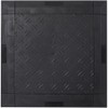 ISL Garage Tile Corner Parts, Black, Set of 4, Commercial