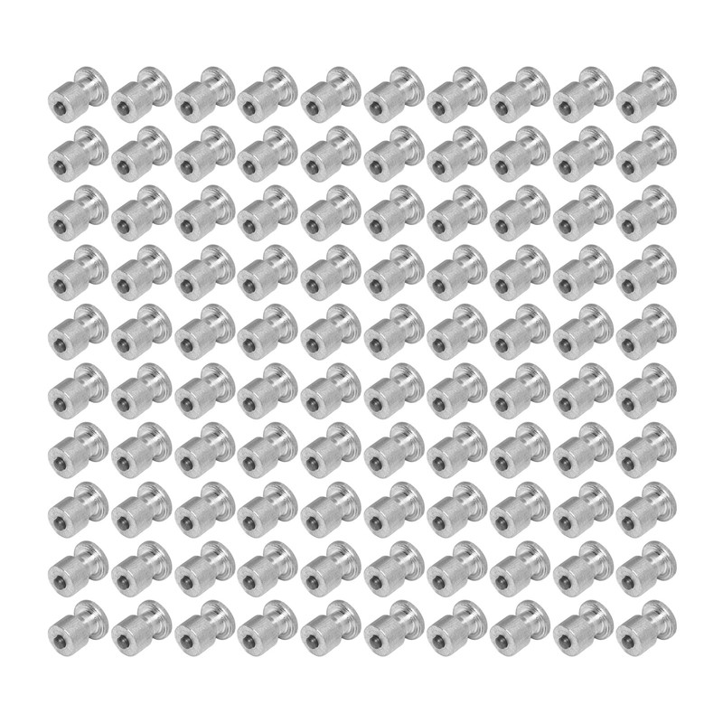 100Pcs Tire Stud High Strength Antiskid Spike Screw Carbide Set