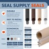 Window Weatherstrip Seal 1/4" Bulb Bubble Kerf Mount 4 Colors