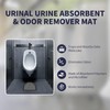TheMadFox Commerical Urinal Mats 6 Pack, Water Absorption Deodorization Urinal