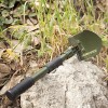 Humvee Folding Shovel, with Pickaxe, Rubber Grip, Olive Drab
