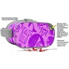 Decal Style Skin Wrap Compatible with Oculus Go Headset -
