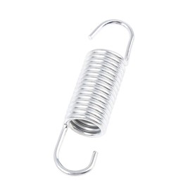 sourcing map 6 cm Motorcycle Parking Spring Silver Stand Return Spring for GN125