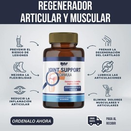 Bas Internacional | Joint Support Formula 2 Piezas | Tabletas con Extractos Vegetales | Apoyo Articular y Muscular | Bienestar y Flexibilidad | Sin Sabor | Suplemento Diario