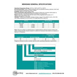 MilSpecWest MS3116F12-10PY EQUIV: MSW06E12-10PY-SR "Y" ROTATED INSERT (PIC IS NORMAL)
