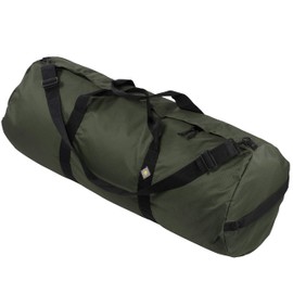 North Star Sports SD1842 Diamond Ripstop Standard Duffle Gear Bag 18"H x 18"W x 42"L, 175 Liter, Forestry Green Duffel Northstar Bags