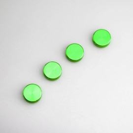 ITEZA LLC Green Screw Cap Set of 4 Lifetime Warranty Aluminum Car License Plate Frame Kit