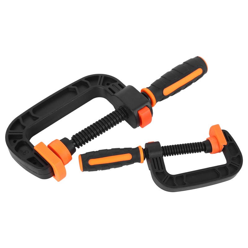 2Pcs C Clamp 2 Inch 3 Inch Adjustable Quick Release