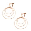 Jewelry Shop M e0073 Women's 3 Row Ring, Hoop Gradient,