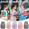 Girls Backpack for School, Teens Large Capacity Cute Lightweight Polyester