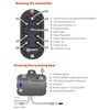 Taramps Universal Remote Control TLC 3000 Black Long-Distance, 16 Functions,
