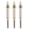 3pcs PJ7415544 Glow Plugs Set for Mitsubishi Engine Volvo EC25