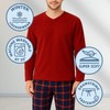 Nikaro Men's Fleece Cozy Thermal Pajamas Warm Cosy and Stylish
