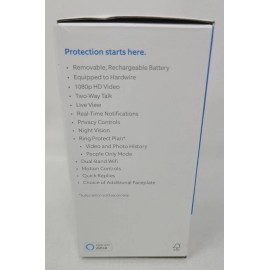 Ring Video Doorbell 3 Wi-Fi 1080p HD Satin Nickel - New-Factory Sealed