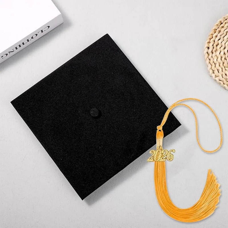 3 Gorros De Graduación Con Borlas Y Colgante 2026