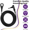 SATUY 2 Pcs 15Ft Black Grounding Cords | Universal Replacement