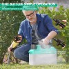 HAUSHOF Battery Powered Sprayer 1.35 Gallon/5L Rechargeable w/Adjustable Nozzles