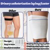 2 PCS Catheter Leg Bag Holder, Convenient Washable Catheter Sleeves
